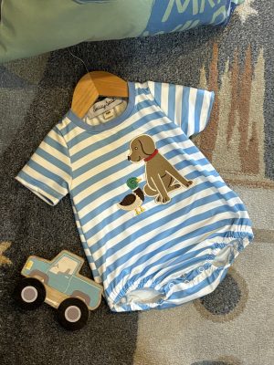 Baby Boy Strip cotton Onesie